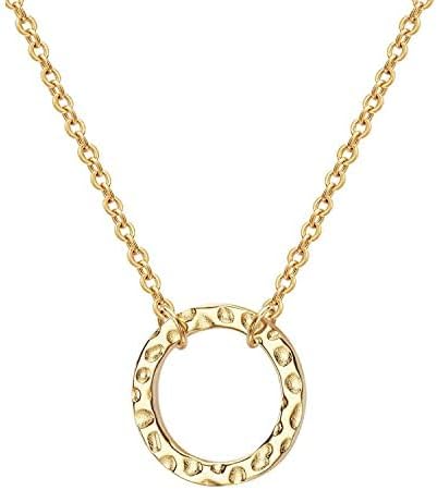 Lcherry Dainty Choker Necklace for Women 14K Gold Plated Choker Necklace Gifts for Her