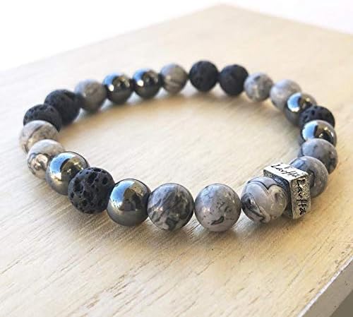 LavHa Essential Oil & Aromatherapy Natural Stone Bracelet
