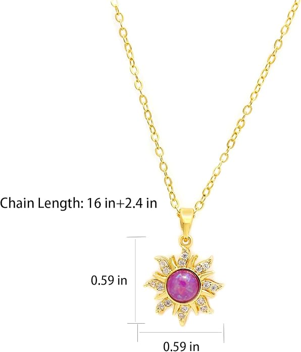 14K Gold Plated Paper Clip Chain Link Necklace Satellite Cross Key Starfish Turquoise Heart Necklace for Women