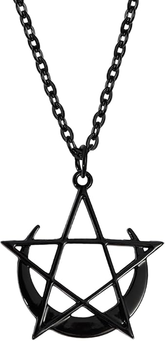 Milakoo Stainless Steel Pendant Necklace for Women Heart Charms Link Chains 23" Length Lobster Clasp