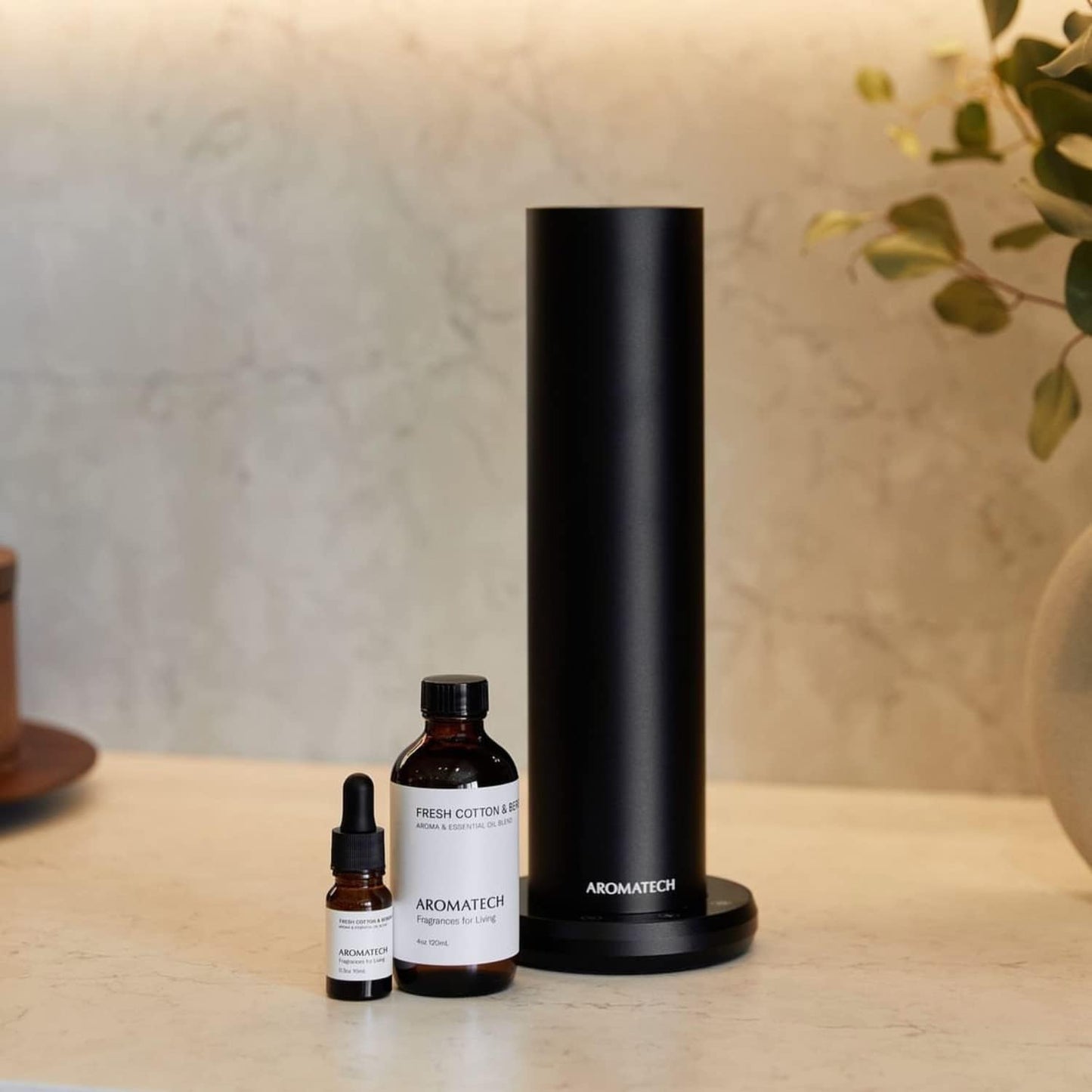 AromaTech Fresh Cotton & Bergamot for Aroma Oil Scent Diffusers - 500 Milliliter