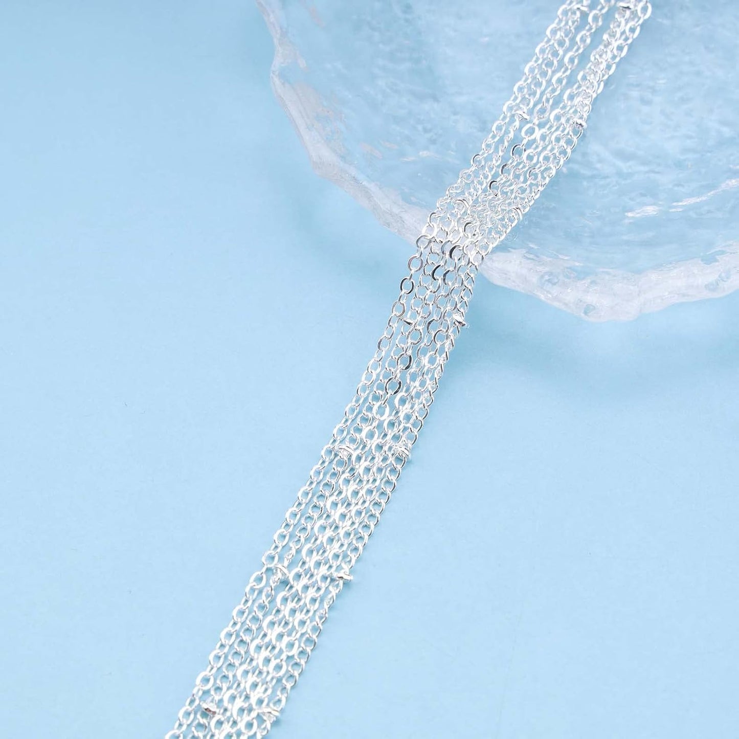 Bohemia Layered Crystal Choker Necklace Angel Wing Pendant Necklace Round Crystal Cz Necklace Chain Silver Guardian Angel Necklace Chain Jewelry for Women