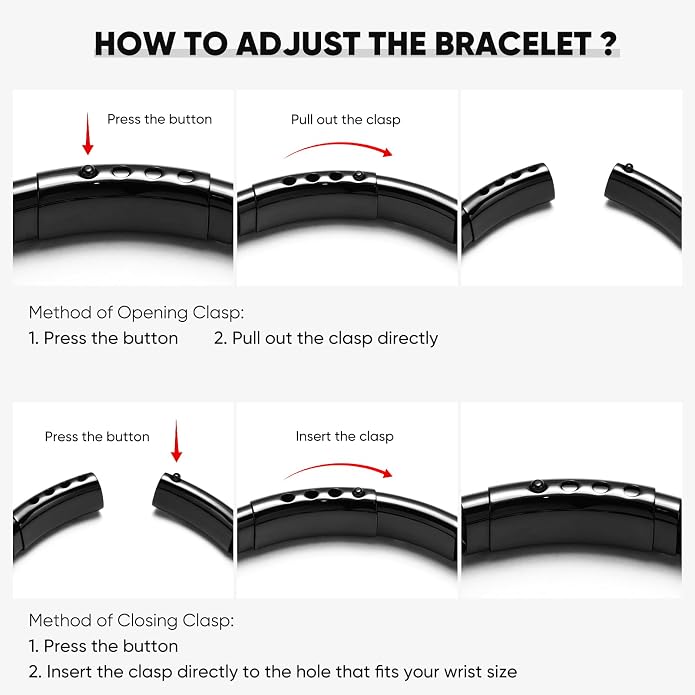 VNOX Men's Inspirational Mantra Engarved Handmade Braided Leather Adjustable Cuff Bangle Bracelet Encouragement Motivational Gift for Men