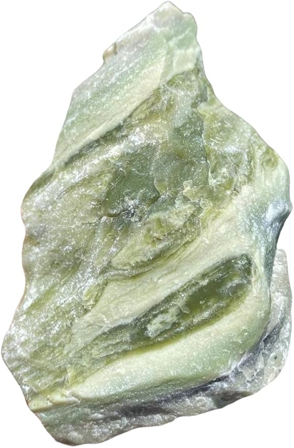 Large 1.25-2.0” Natural Serpentine Raw Crystals Stones for Meditation, Chakra, Reiki, Crystal Grid, Energy Work, Wire Wrapping, Tumbling & Spiritual Home Decor