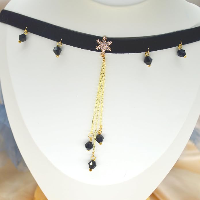 MOMOCAT Black Velvet Red Pendant Choker Necklace for Women Gothic Lace Chokers Necklace Witch Bride Vampire Accessories Aesthetic kawaii Jewelry for Women Teen Girls