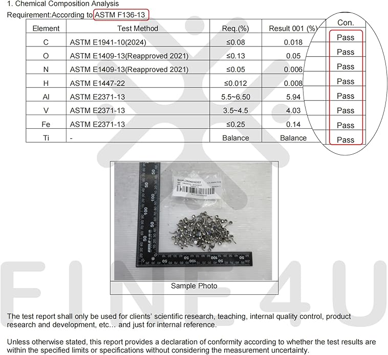 FINE4U ASTM F136 Titanium Piercing Jewelry Stud - 16G 6mm 8mm Triple Marquise Lotus Flower Cartilage Earring, Hypoallergenic Flatback Bridal Jewelry
