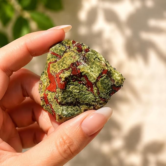 Large 1.25-2.0” Natural Dragon Blood Raw Crystals Stones for Meditation, Chakra, Reiki, Crystal Grid, Energy Work, Wire Wrapping, Tumbling & Spiritual Home Decor