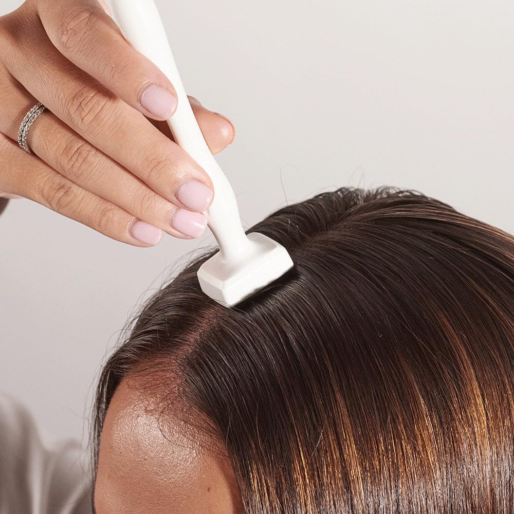 Dermastamp for Hair & Beard Micro-exfoliating Tool for Women and Men