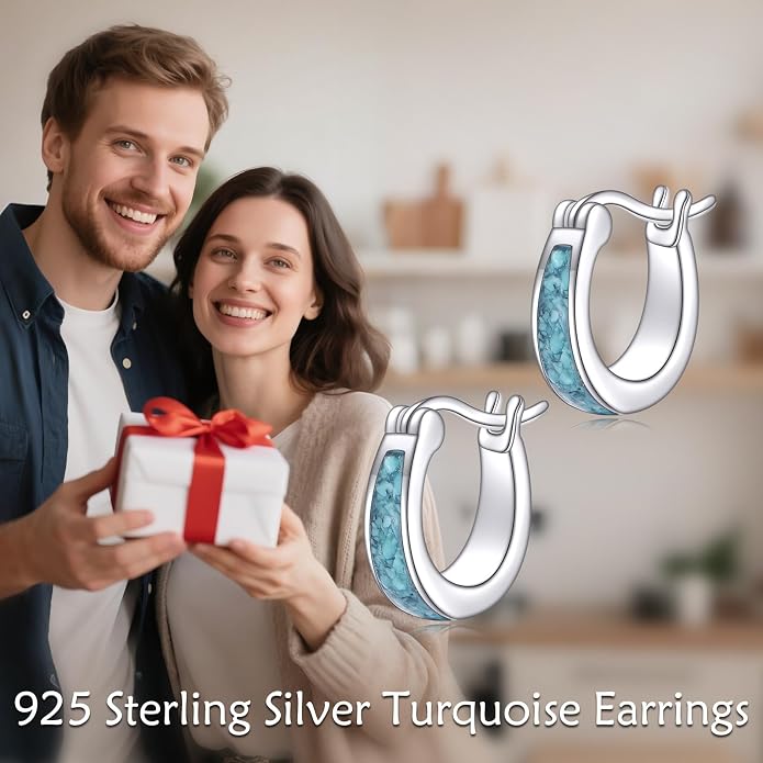 Sterling Silver Hoop Earrings Small Hoop Sun/Leaf/Triangle Huggie Earrings for Women Hypoallergenic