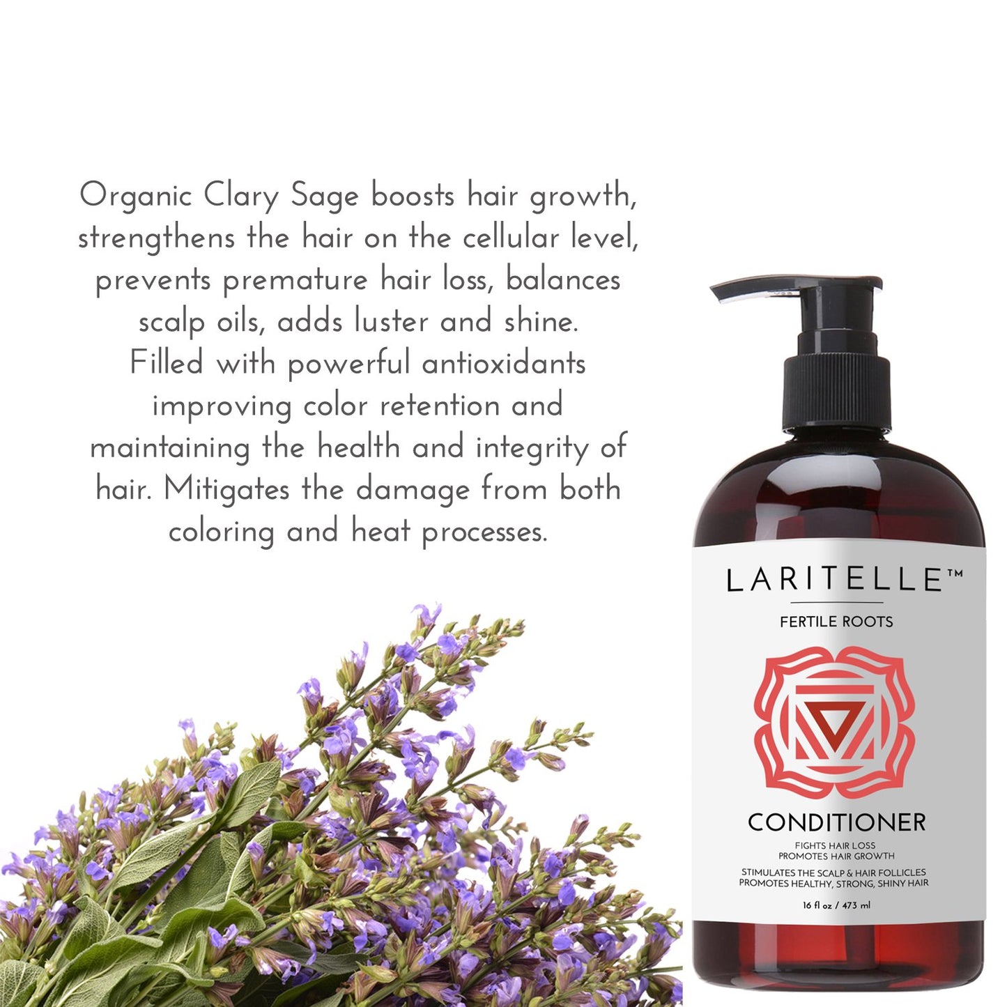 Organic Anti-Thinning Conditioner | Fortifying, Strengthening & Rejuvenating | Prevents Hair Loss and Shedding, Promotes New Hair Growth | Ayurvedic Herbs, Lavender, Ginger, Rosemary