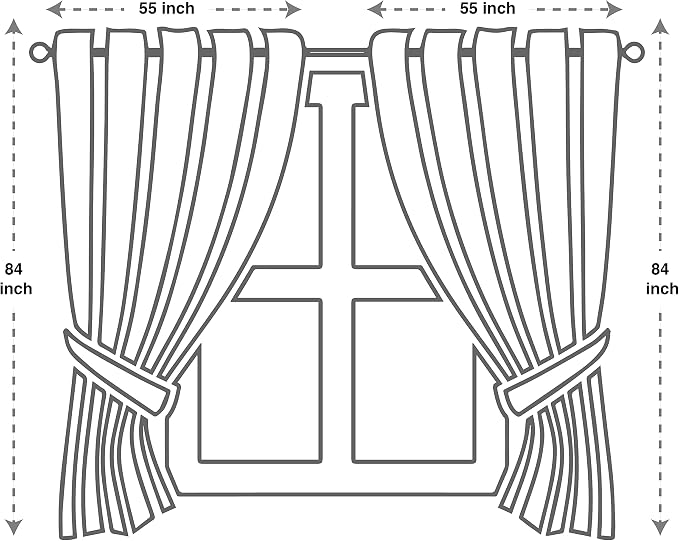 GLORY RUGS Jacquard Luxury Window 2 Panel Set Turquoise Curtain with Attached Valance and Backing Bedroom Living Room Dining 2 Curtains 55x84 inches Each Jana