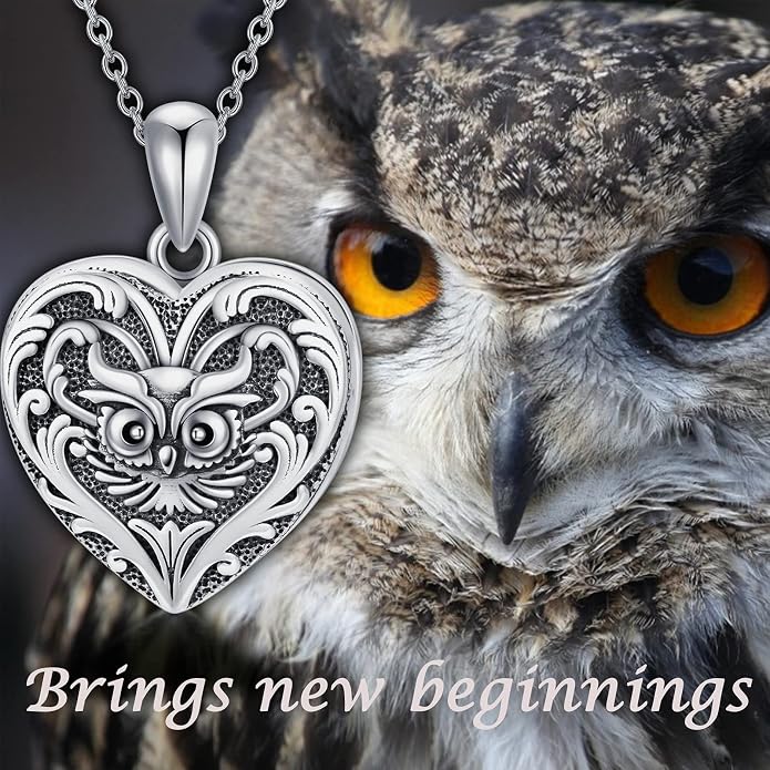 SOULMEET Personalized Silver Locket Necklace That Holds Pictures Photo Keep Someone Near to You, Memorial Custom Lockets Necklaces Letters Engraving for His Her
