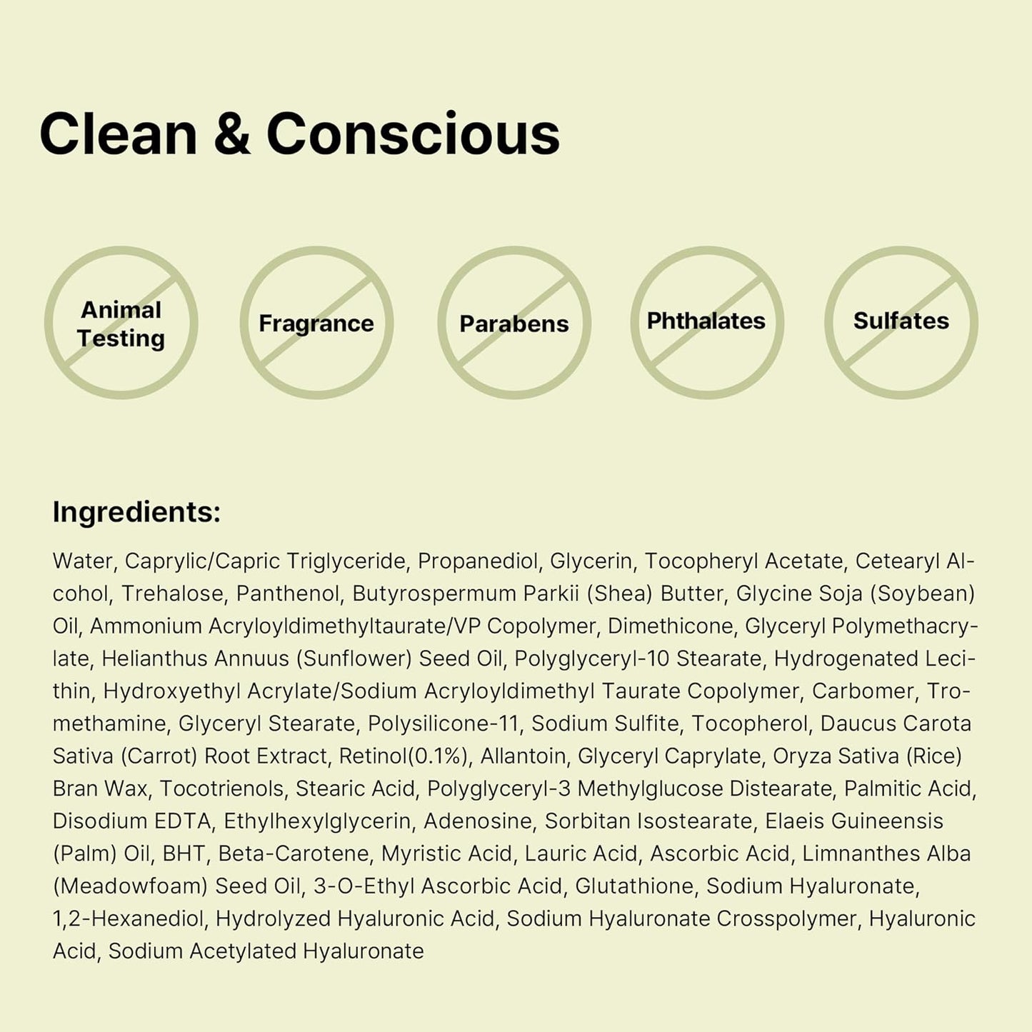 COSRX Retinol Cream, 0.67 Oz, Anti-aging Eye & Neck Cream with Retinoid Treatment to Firm Skin, Reduce Wrinkles, Fine Lines, Signs of Aging, Gentle Daily Korean Skincare (Retinol 0.1% Cream)