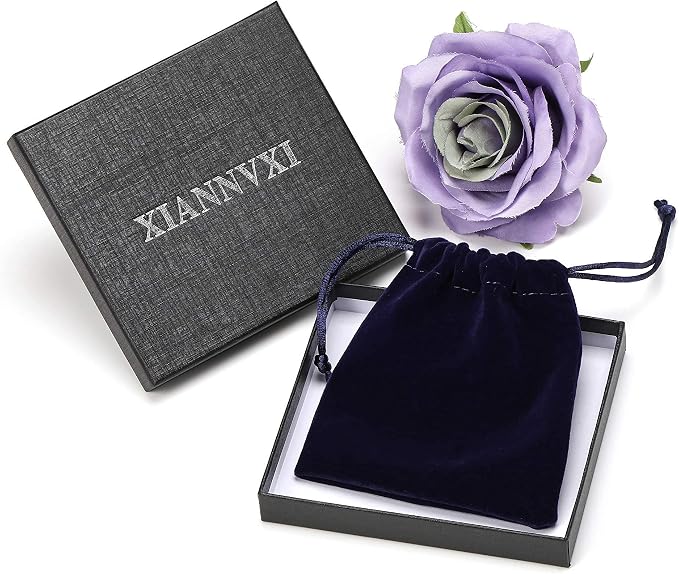 XIANNVXI Tree of Life Wire Wrapped Natural Spiritual Hexagonal Gemstone Quartz Necklace Amethyst Reiki Healing Crystal Stone Point Pendant Necklaces Jewelry for Women