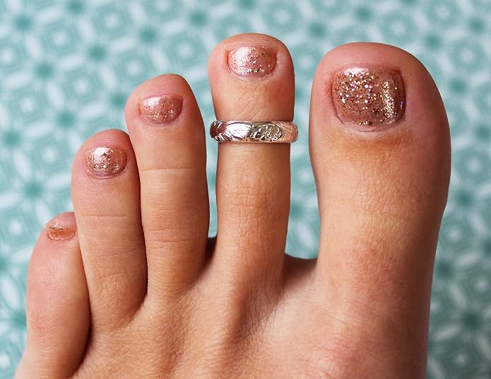 Toe Ring | The Coastline | 14K Gold Filled or Sterling Silver Adjustable Toe Ring | Attire for Your Toes | Toe Rings for Women | Unique Quality Foot Jewelry