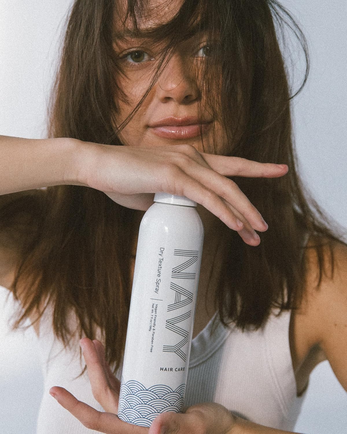 NAVY HAIR CARE Dry Texture Hair Spray | Adds Instant Volume & Fullness | A Lightweight Flexible Hold Styling Spray for Fine Hair | Non-Sticky Formula with Sunflower Oil | 7 oz