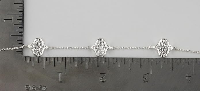 FashionJunkie4Life Sterling Silver and Stainless Steel Chain Link Charm Bracelets
