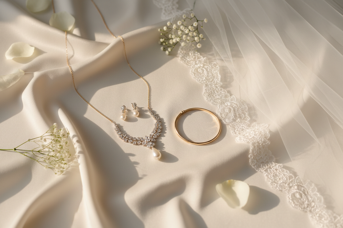 Smart Jewelry Choices to Match Beautiful Bridal Veils