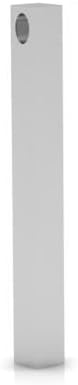 Elosh Customized Elegance 3D Vertical Bar Necklace with Engraved Name Pendant Personalized with your text Custom made