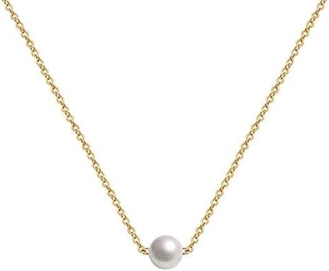 Lcherry Dainty Choker Necklace for Women 14K Gold Plated Choker Necklace Gifts for Her