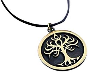 Baldur Jewelry - Handcrafted Yggdrasil Viking Norse World Tree of Life Pendant Necklace Amulet Jewelry | 925 Sterling-Silver Tree of Life Necklace | Viking Gifts |Jewelry for Men Women