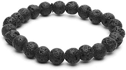 Arihant Gems And Jewels Reiki/Yoga Healing Crystal Stretchable Bracelet,100% Natural And Certified, Astrological Gemstone, Unisex Both For Men & Women - (8 Mm)
