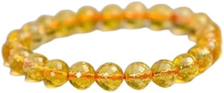 Arihant Gems And Jewels Reiki/Yoga Healing Crystal Stretchable Bracelet,100% Natural And Certified, Astrological Gemstone, Unisex Both For Men & Women - (8 Mm)