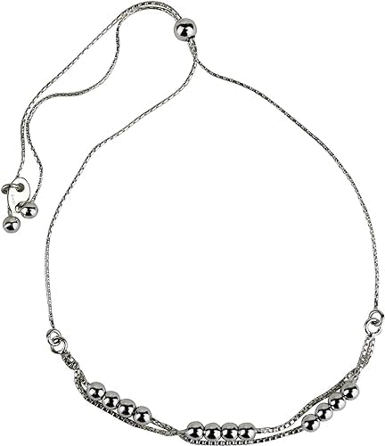 FashionJunkie4Life Sterling Silver and Stainless Steel Chain Link Charm Bracelets