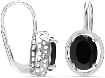 LeCalla 925 Sterling Silver Leverback Drop Earrings Lightweight Bohemia Teardrop Drop Dangle Earring for Women