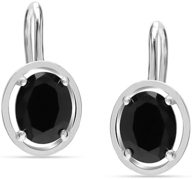 LeCalla 925 Sterling Silver Leverback Drop Earrings Lightweight Bohemia Teardrop Drop Dangle Earring for Women