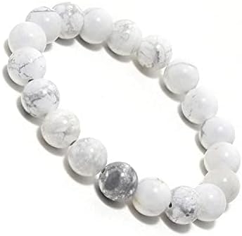 Arihant Gems And Jewels Reiki/Yoga Healing Crystal Stretchable Bracelet,100% Natural And Certified, Astrological Gemstone, Unisex Both For Men & Women - (8 Mm)