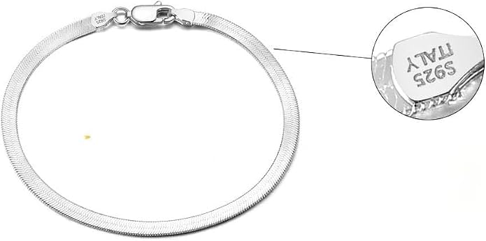 14K Gold Ankle Bracelets Gold Anklets for Women Herringbone Chain Ankle Bracelets for Women Waterproof Vintage Graceful Women's Anklets 9,10,11