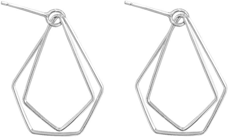 Sterling Silver Big Drop Earrings 925 Tassel Linear Ear Hanging Shimmering Fan Statement Teardrop Earrings - Designer Multi-Style Statement Exquisite Trendy Upscale Chandelier Dangle Earrings Jewelry Gift for Women