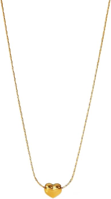 Unisex Celestial Gold Pendant Necklaces, Sun/Moon/Star/Angle Celestial Elements Unisex Choker Gold Lover Chains for Men and Women Jewelry