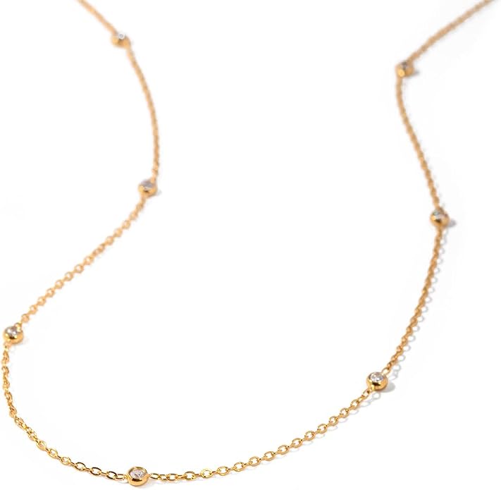 Unisex Celestial Gold Pendant Necklaces, Sun/Moon/Star/Angle Celestial Elements Unisex Choker Gold Lover Chains for Men and Women Jewelry