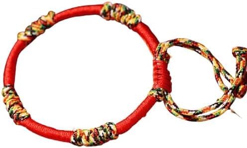 Buddha & Karma Lucky Buddhist Monk Bracelet – Handcrafted Tibetan Knots for Blessings, Protection & Good Fortune