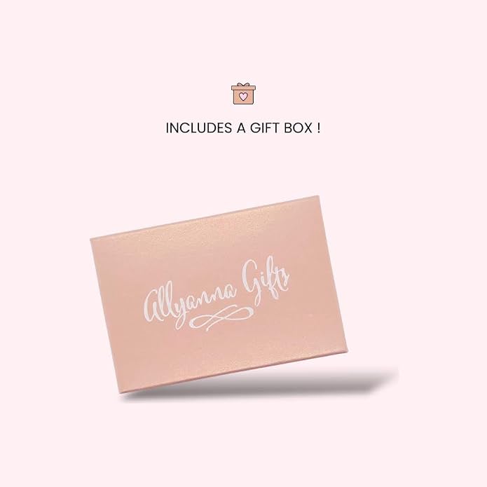 ALLYANNA 925 Sterling Silver Stackable Rings Set for Women, 6 Dainty Non Tarnish Stacking Rings, Bands For Women, Plain Bands Set, Jewelry Gifts For Her