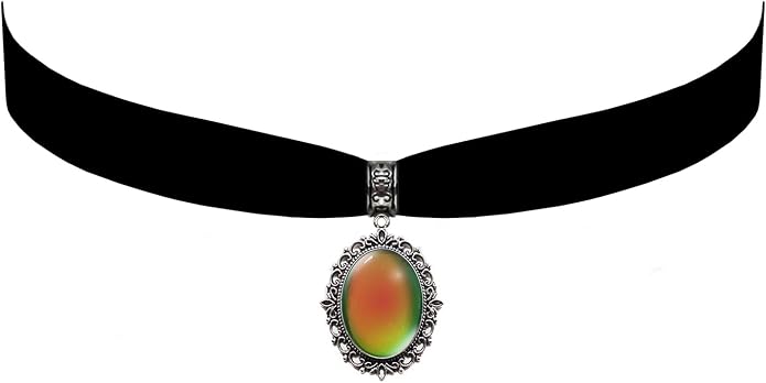 Victorian Vault Gothic Steampunk Victorian Pendant on Black Velvet Choker