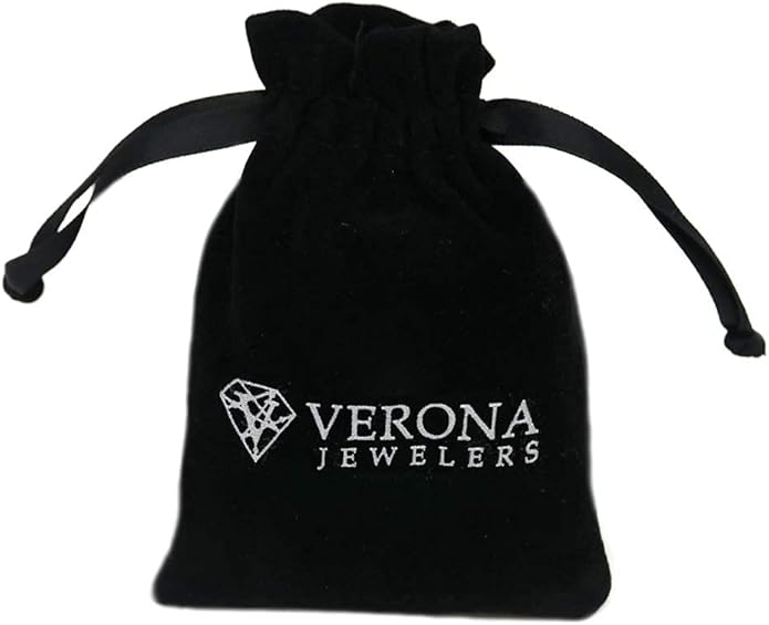 Verona Jewelers 925 Sterling Silver Italian 1.5MM, 2MM,3MM,4MM,5MM Silver Bead Ball Chain Necklace, Sterling Silver Bead Necklace, Italian Bead Necklace, Solid Dog Tag Chain Army Necklace
