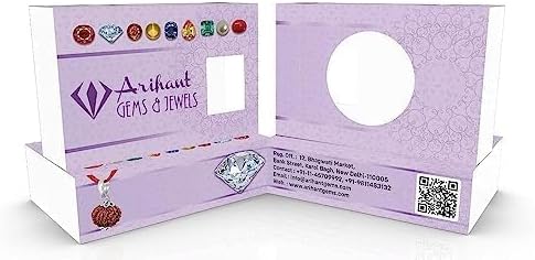 Arihant Gems And Jewels Reiki/Yoga Healing Crystal Stretchable Bracelet,100% Natural And Certified, Astrological Gemstone, Unisex Both For Men & Women - (8 Mm)