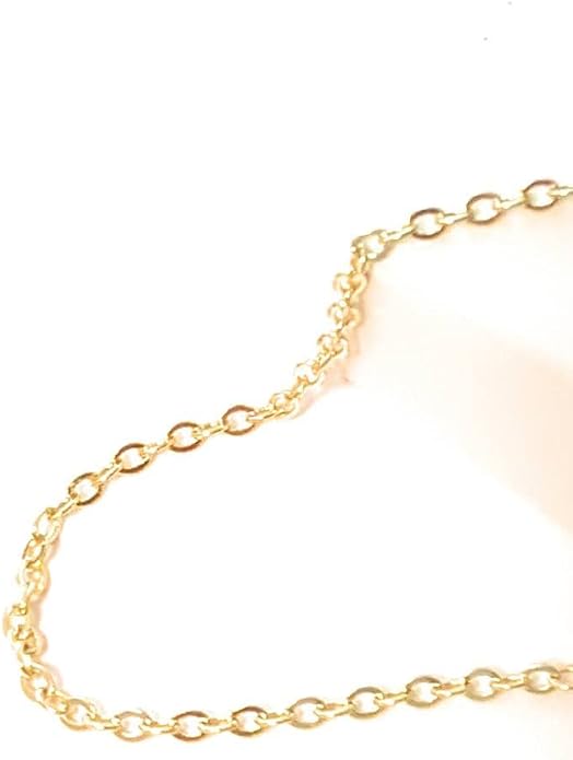 10 Inch Minimalist Anklet Plated Gold Fine Link Stainless Steel Chain Stylish Cable Style Ankle Bracelet Gift Boxed