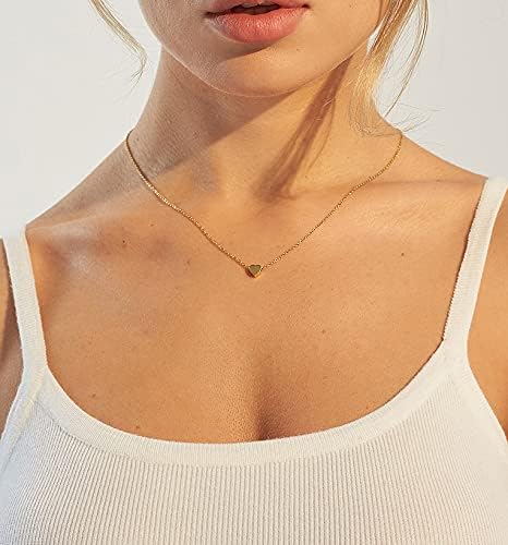 Lcherry Dainty Choker Necklace for Women 14K Gold Plated Choker Necklace Gifts for Her