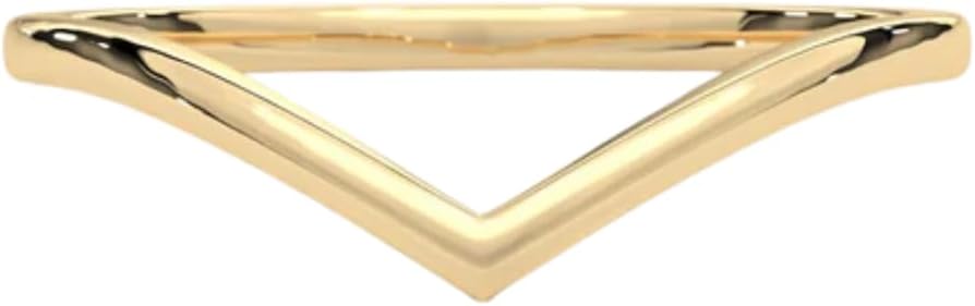14K Gold Vermeil Ring for Women, Minimalist Stackable Band, 925 Sterling Silver Statement & Everyday Jewelry, Gifts for Women