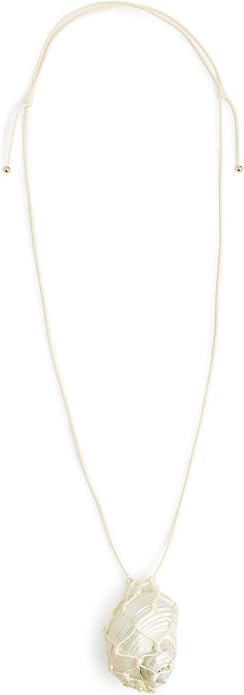 MAYAMAR Women's Pearl Shell Pendant Necklace