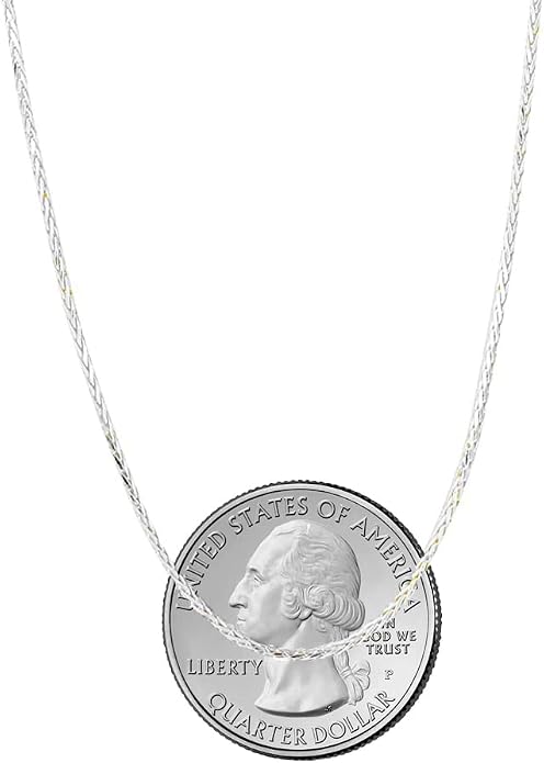 Savlano 925 Sterling Silver Solid 1.0MM Franco Square Box Adjustable Bolo 14-24 Inch Chain Necklace For Women - Made in Italy Comes With a Gift Box