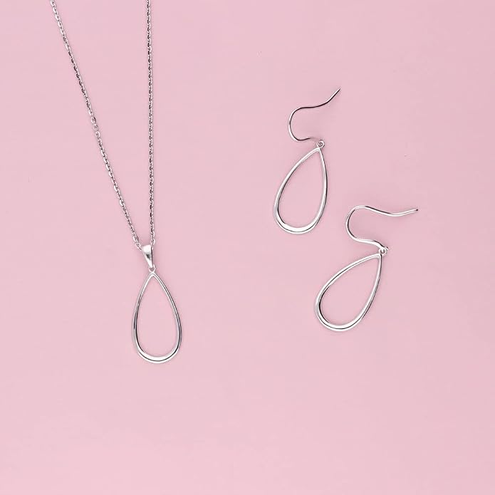 BERRICLE Sterling Silver Minimalist Dangle Earrings for Women, Gold Flashed Fish Hook/Leverback Drop Earrings - Trendy Design in Ball Bead, Bar, Teardrop, Treble Clef Music Note
