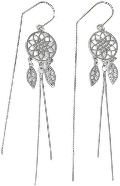 Sterling Silver Big Drop Earrings 925 Tassel Linear Ear Hanging Shimmering Fan Statement Teardrop Earrings - Designer Multi-Style Statement Exquisite Trendy Upscale Chandelier Dangle Earrings Jewelry Gift for Women