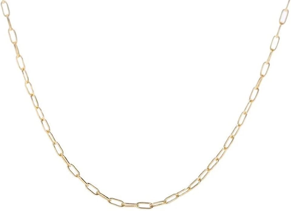 Gold Chain Necklace for Women Dainty Simple Satellite Beaded Twisted Chain Choker Necklace Everyday Jewelry Christmas Gifts