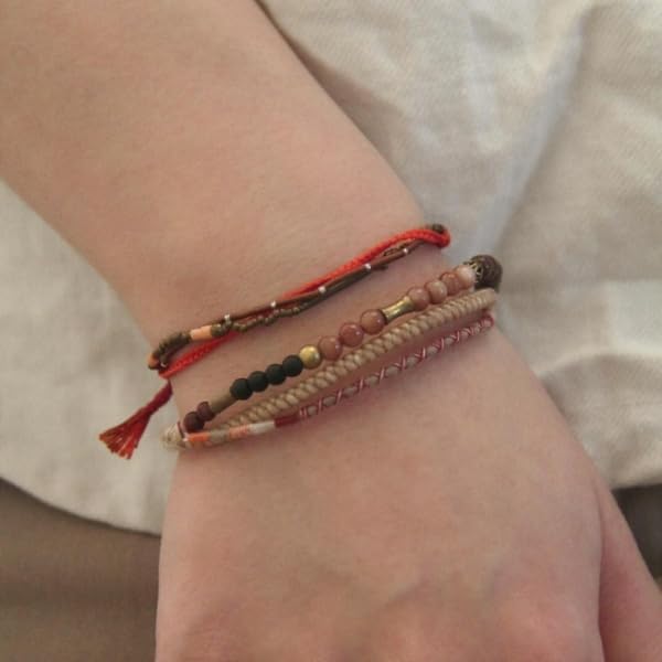 Harmony1 Daily Wish Thread Couple Bracelet 11.8 inches