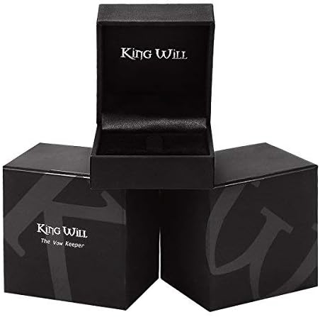 King Will BASIC Men Women 4mm/5mm/6mm/7mm/8mm Titanium Rings Polished Wedding Band Engagement Anniversary Band Comfort Fit
